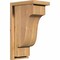 Ekena Millwork Newport Smooth Corbel w/Backplate, Western Red Cedar, 7 1/2"W x 10"D x 18"H COR08X10X18NEW01SWR - alternate 1